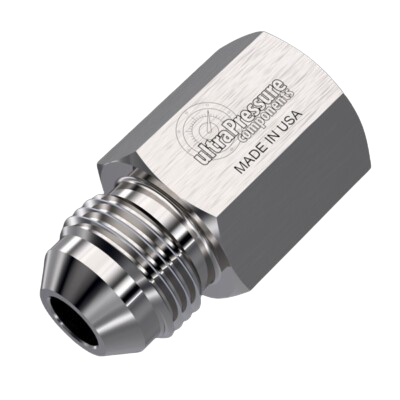 3/8" Female JIC x 3/8" Male JIC, Stainless Steel - 10K psi
