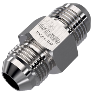 5404-4J4J | 1/4" Male JIC x 1/4" Male JIC, Stainless Steel - 10K psi - HTX Fluid Power