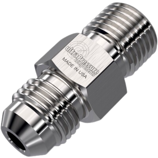 5404-6JM9 | 3/8" Male JIC x 9/16" Type M Male, Stainless Steel - 10K psi - HTX Fluid Power