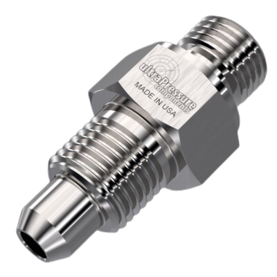 3/8" MP Male x 1/4" Male BSP, Stainless Steel - 10K psi