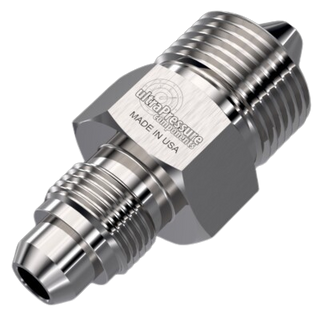 5404-16M4H | 1" MP Male x 1/4" HP Male, Stainless Steel - 20K psi - HTX Fluid Power
