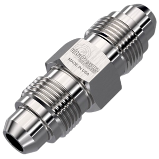 5404-9M12M | 9/16" MP Male x 3/4" MP Male, Stainless Steel - 20K psi - HTX Fluid Power