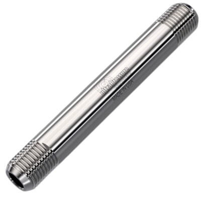 9/16" x 6" MP Nipple, Stainless Steel - 20K psi