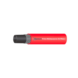 MPH-12-300-Coil | 3/4" Red Multi-purpose hose, Air and Water, 300 PSI WP (WC 21208) - HTX Fluid Power