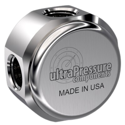 1/8" Female NPT Elbow 90, Stainless Steel - 15K psi