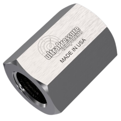 1/4" Female NPT x 3/8" Female NPT, Stainless Steel - 15K psi