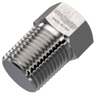 5406P-2N | 1/8" Male NPT Plug, Stainless Steel - 15K psi - HTX Fluid Power