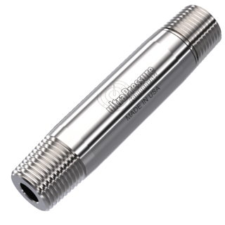 5404N-12N3.0 | 3/4" x 3" Long NPT Nipple, Stainless Steel - 10K psi - HTX Fluid Power