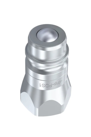 NS-04-04N-NPT | 1/4" Nipple (Ball Type) x 1/4" NPT Female - HTX Fluid Power